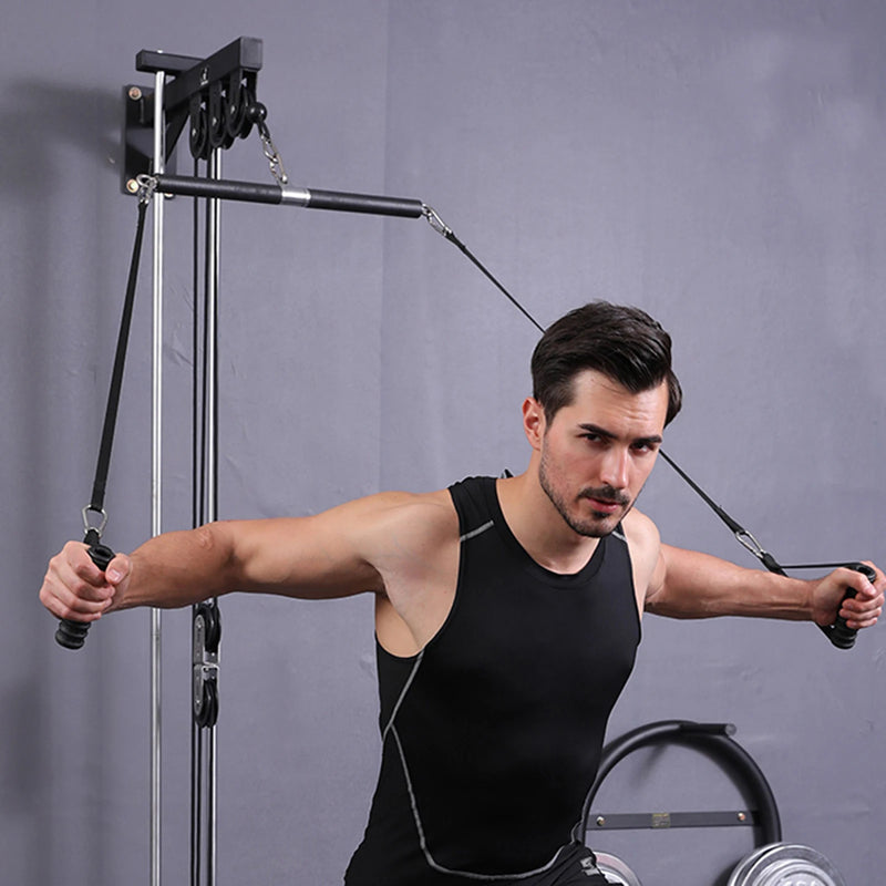 Corda para Tríceps e Bíceps – Acessório de Treino para Pulley, Costas, Peito e Ombros