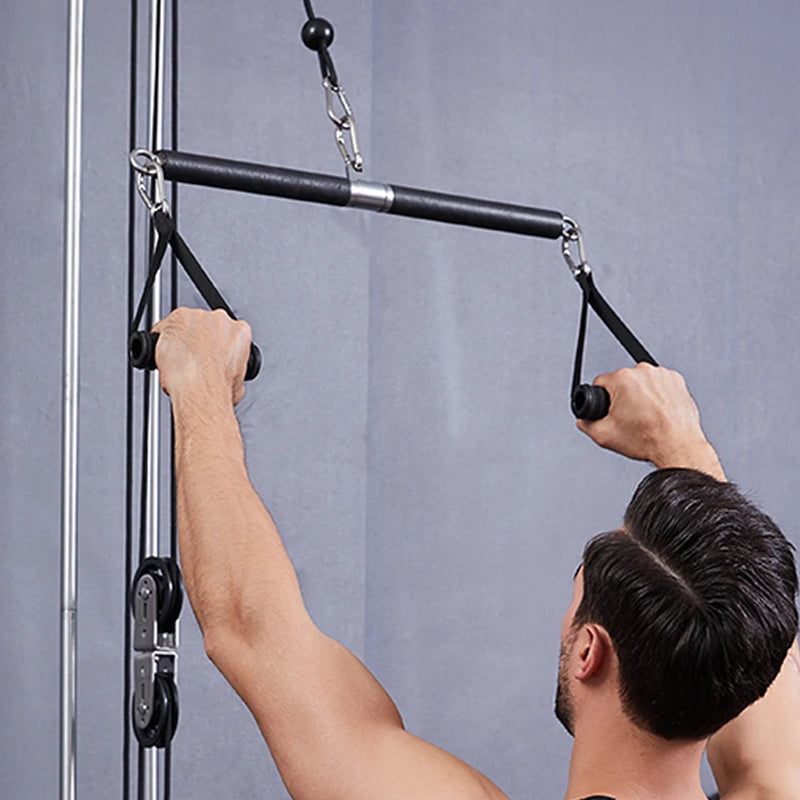 Corda para Tríceps e Bíceps – Acessório de Treino para Pulley, Costas, Peito e Ombros