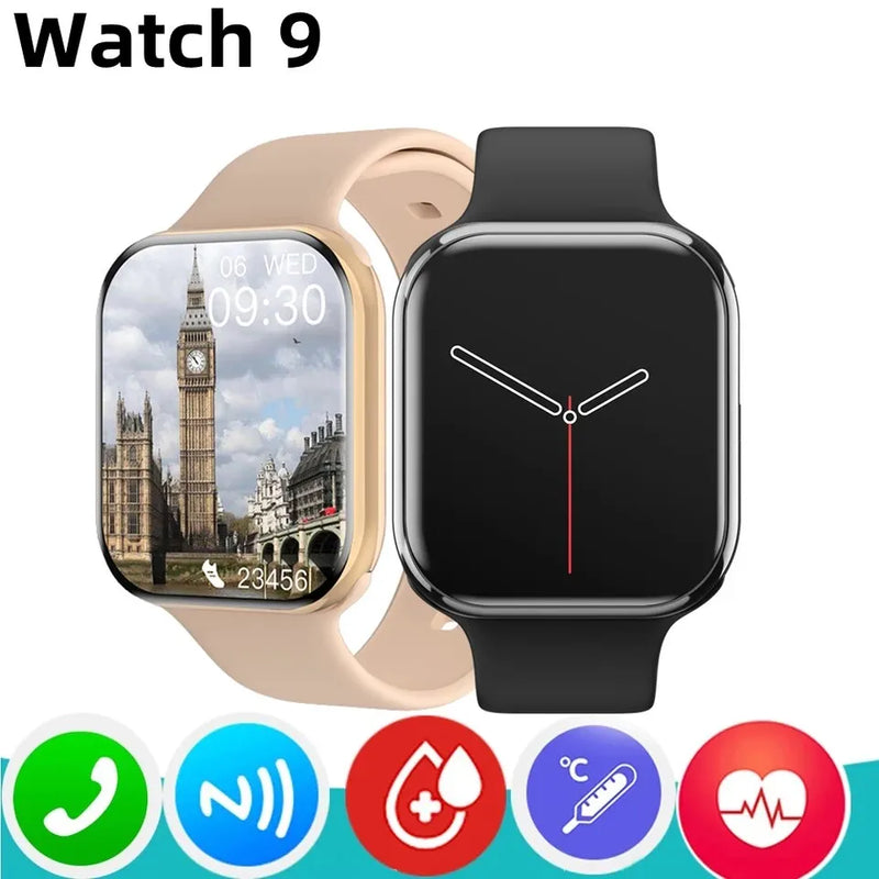 Relógio Inteligente 9 Pro – 49mm, Tela AMOLED 2,19", ECG, Carga Sem Fio, Bateria 450mAh, Esportivo Unissex