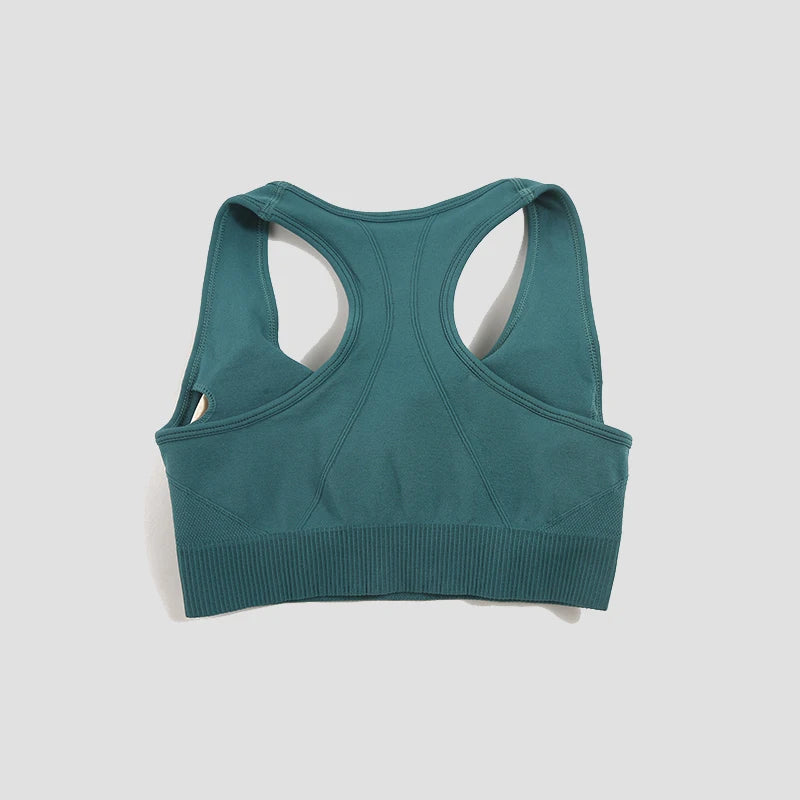 Top Esportivo Push Up Feminino, com Bojo Removível, Ideal para Yoga, Treino e Atividades Físicas.