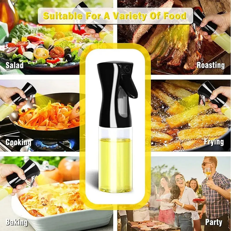 Garrafa de óleo spray para cozinha, Azeite Dispenser, churrasco Baking, vinagre, molho de soja, cozinhar recipientes, 200ml, 300ml, 500ml