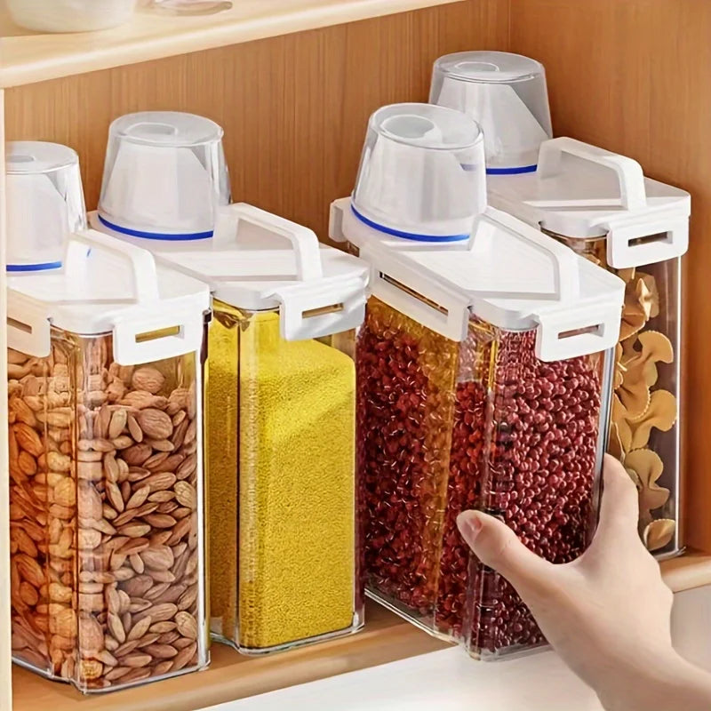 Caixa De Armazenamento De Grãos De Grau Alimentício Cinco, Balde De Arroz, Tanque De Armazenamento, Tanque De Vedação, utensílio De Cozinha